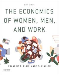 Bokomslag för "The Economics of Women, Men, and Work"