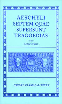 Aeschylus Tragoediae
