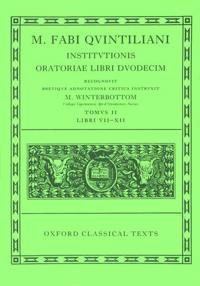 Quintilian Institutionis Oratoriae Vol. II