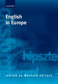 Bokomslag for "English in Europe"