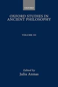 Oxford Studies in Ancient Philosophy