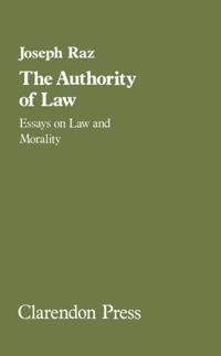 Bokomslag for "The Authority of Law"