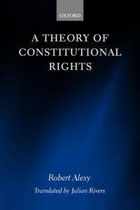 Bokomslag for "A Theory of Constitutional Rights"