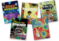 Project X Origins: Orange Book Band, Oxford Level 6: Invasion: Mixed Pack of 5