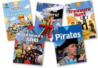 Project X Origins: Gold Book Band, Oxford Level 9: Pirates: Mixed Pack of 5