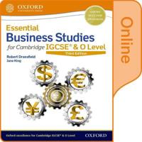 Dransfield, R: Essential Business Studies for Cambridge IGCS