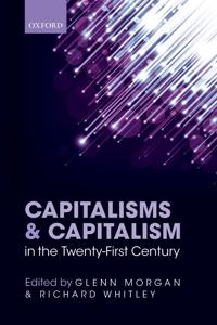 Kirjan kansi "Capitalisms and Capitalism in the Twenty-First Century"