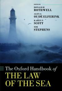 Kirjan kansi "The Oxford Handbook of the Law of the Sea"