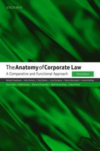 Bokomslag för "The Anatomy of Corporate Law"