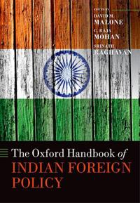 Kirjan kansi "The Oxford Handbook of Indian Foreign Policy"