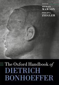 Kirjan kansi "The Oxford Handbook of Dietrich Bonhoeffer"