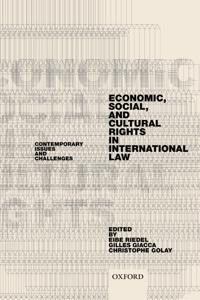 Bokomslag för "Economic, Social, and Cultural Rights in International Law"