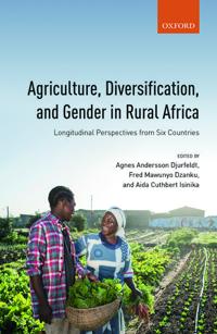 Kirjan kansi "Agriculture, Diversification, and Gender in Rural Africa"