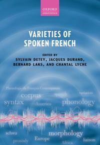 Bokomslag for "Varieties of Spoken French"