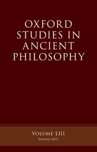 Bokomslag for "Oxford Studies in Ancient Philosophy, Volume 53"