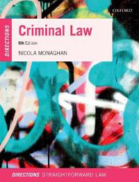 Bokomslag for "Criminal Law Directions"