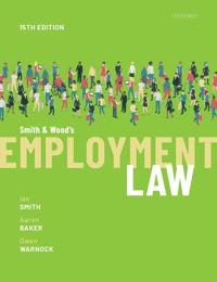 Bokomslag for "Smith & Wood's Employment Law"