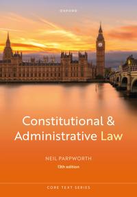 Constitutional and Administrative Law
