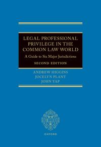 Legal Professional Privilege in the Common Law World
