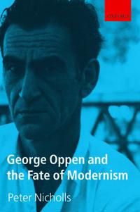 Bokomslag for "George Oppen and the Fate of Modernism"
