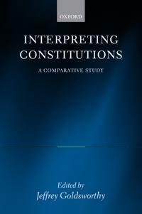 Bokomslag for "Interpreting Constitutions"