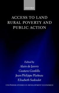 Access to Land, Rural Poverty, and Public Action