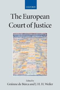 Kirjan kansi "The European Court of Justice"