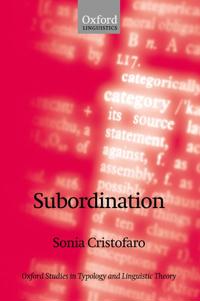 Bokomslag for "Subordination"