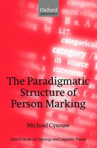 Bokomslag for "The Paradigmatic Structure of Person Marking"