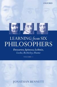 Learning from Six Philosophers, Volume 1