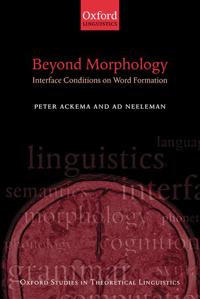 Bokomslag for "Beyond Morphology"
