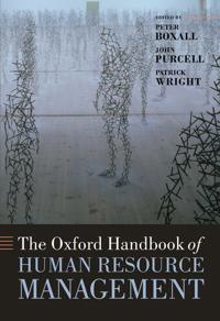 Bokomslag för "The Oxford Handbook of Human Resource Management"