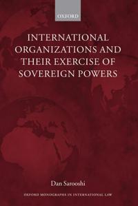 Kirjan kansi "International Organizations and their Exercise of Sovereign Powers"