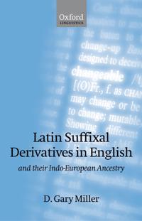 Latin Suffixal Derivatives in English