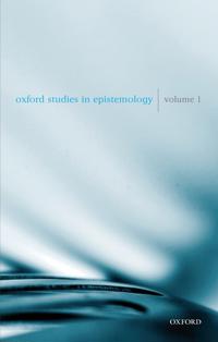 Bokomslag for "Oxford Studies in Epistemology Volume 1"