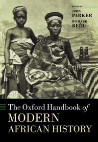 Kirjan kansi "The Oxford Handbook of Modern African History"