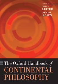 Bokomslag för "The Oxford Handbook of Continental Philosophy"