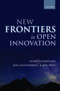 Bokomslag for "New Frontiers in Open Innovation"