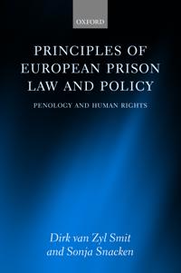 Bokomslag för "Principles of European Prison Law and Policy"