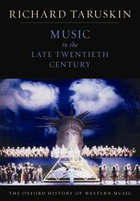 Bokomslag för "The Oxford History of Western Music: Volume 5: Music in the Late Twentieth Century"