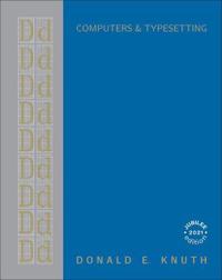 Computers & Typesetting, Volume D