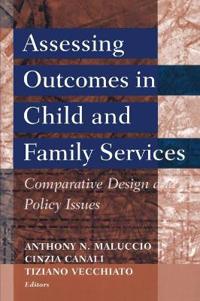 Kirjan kansi "Assessing Outcomes in Child and Family Services"
