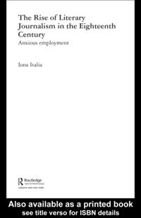 Rise of Literary Journalism in the Eighteenth Century