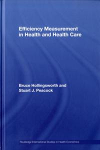 Efficiency Measurement in Health and Health Care