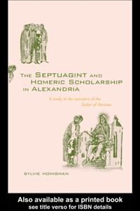 Septuagint and Homeric Scholarship in Alexandria