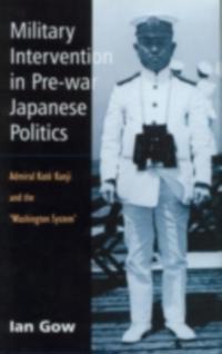 Military Intervention in Pre-War Japanese Politics