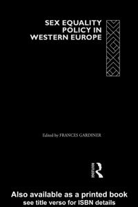 Sex Equality Policy in Western Europe