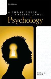 Short Guide to Writing About Psychology, A