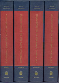Commentaries on the Laws of England, A Facsimile of the First Edition of 1765-1769