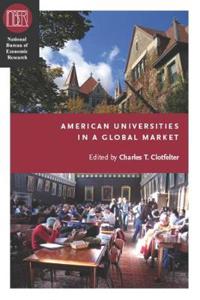 Kirjan kansi "American Universities in a Global Market"